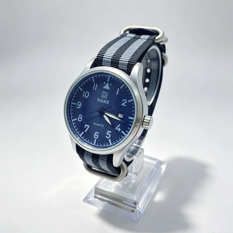 2026-classic-pilot-quartz-men-watch-brown-leather-strap-retro-casual-business-daily-wear
