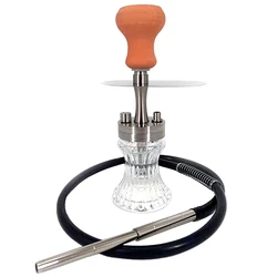 Hookah, Portable Glass Hookah Set Shisha Set Hookah Accessories With Everything For Better Hookah Narguile Cachimba