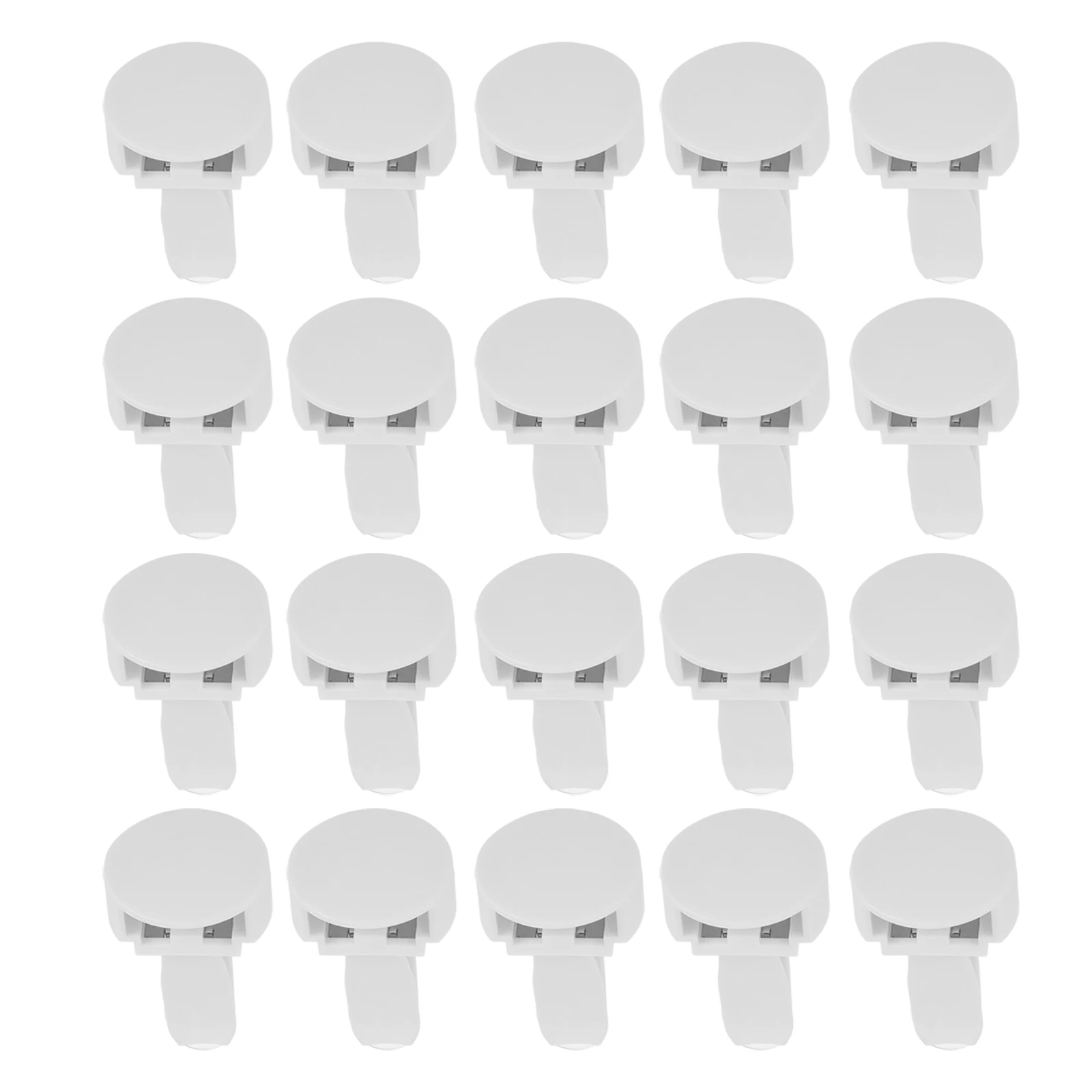 

30 Pcs Aromatherapy Cream Air Vent Clip Car Mount Freshener Clips ((white) Card Conditioning Hole