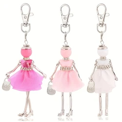 Keychain Pendant for Women Car Key Holder Handbag Key Chain Accessories Christmas Wholesale