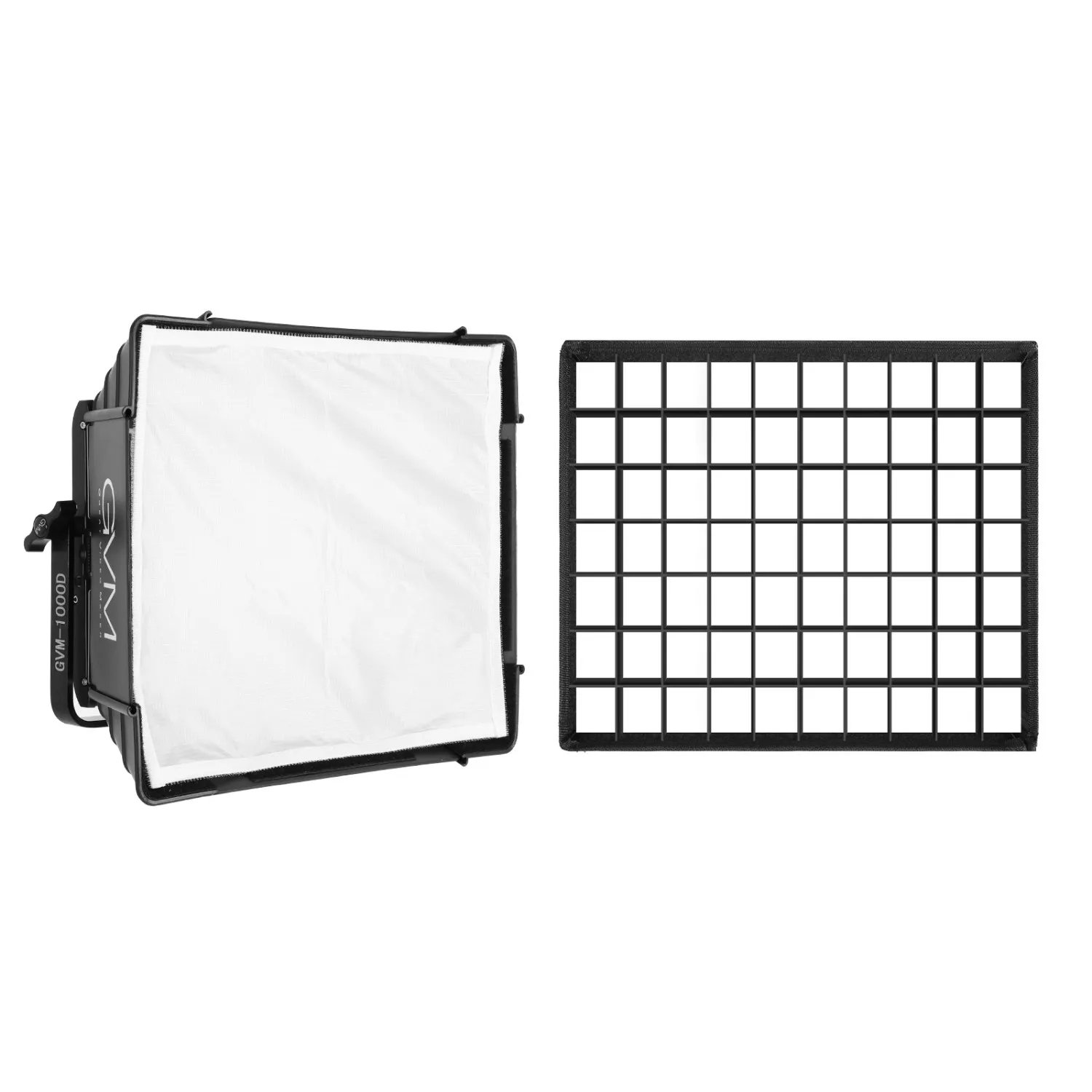 Imagem -04 - Gvm Dobrável Softbox Difusor com Grade Colméia para Gvm 1000d 680rs 880rs Rgb Led Painel de Luz 11.8 x 9.8