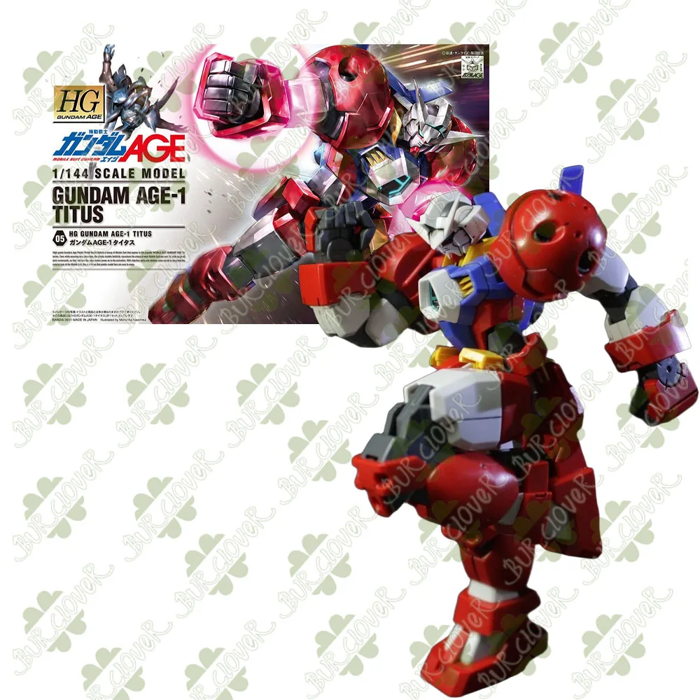 Bandai Originale GUNDAM HG AGE Standard Edition Serie GUNDAM AGE-1 GAFRAN GENOACE TITUC Giunti Giocattoli Da Collezione di Alta Qualità