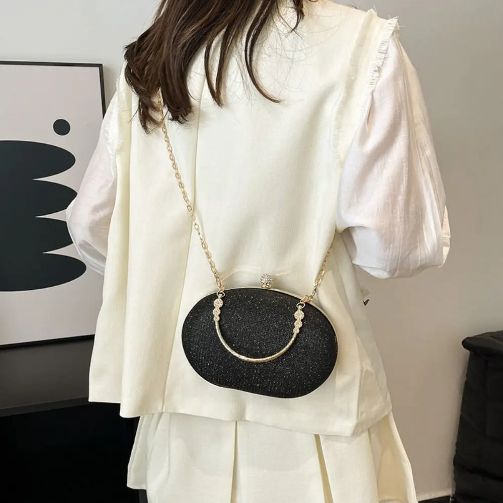 

Mini Glitter Evening Banquet Bag Rhinestone Large Capacity Box Handbag Wrist Bag Crossbody Bag Ladies Clutch Bag Party