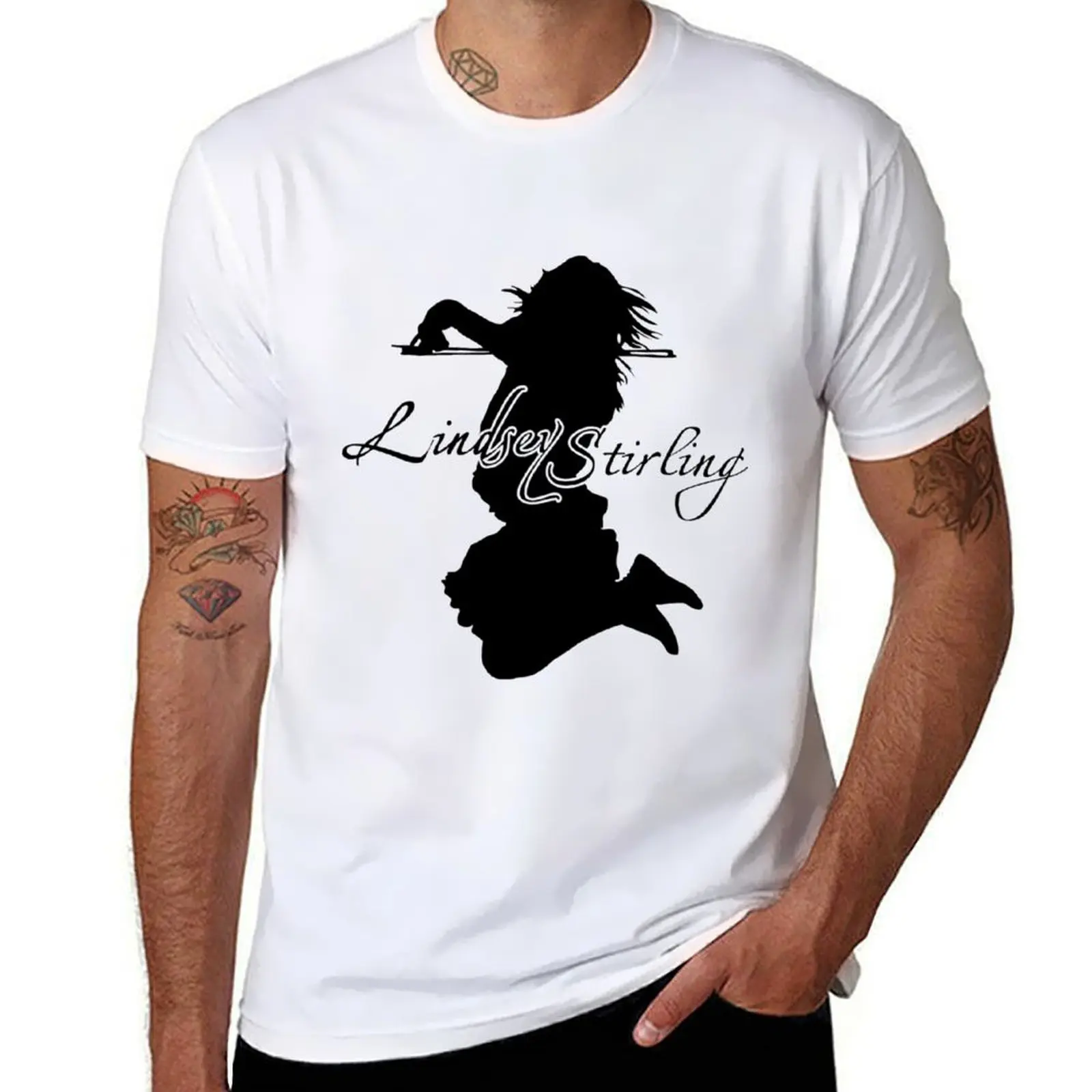 

LINDSEY STIRLING T-Shirt t shirt custom print t shirt for man g man t shirts for men T-Shirt