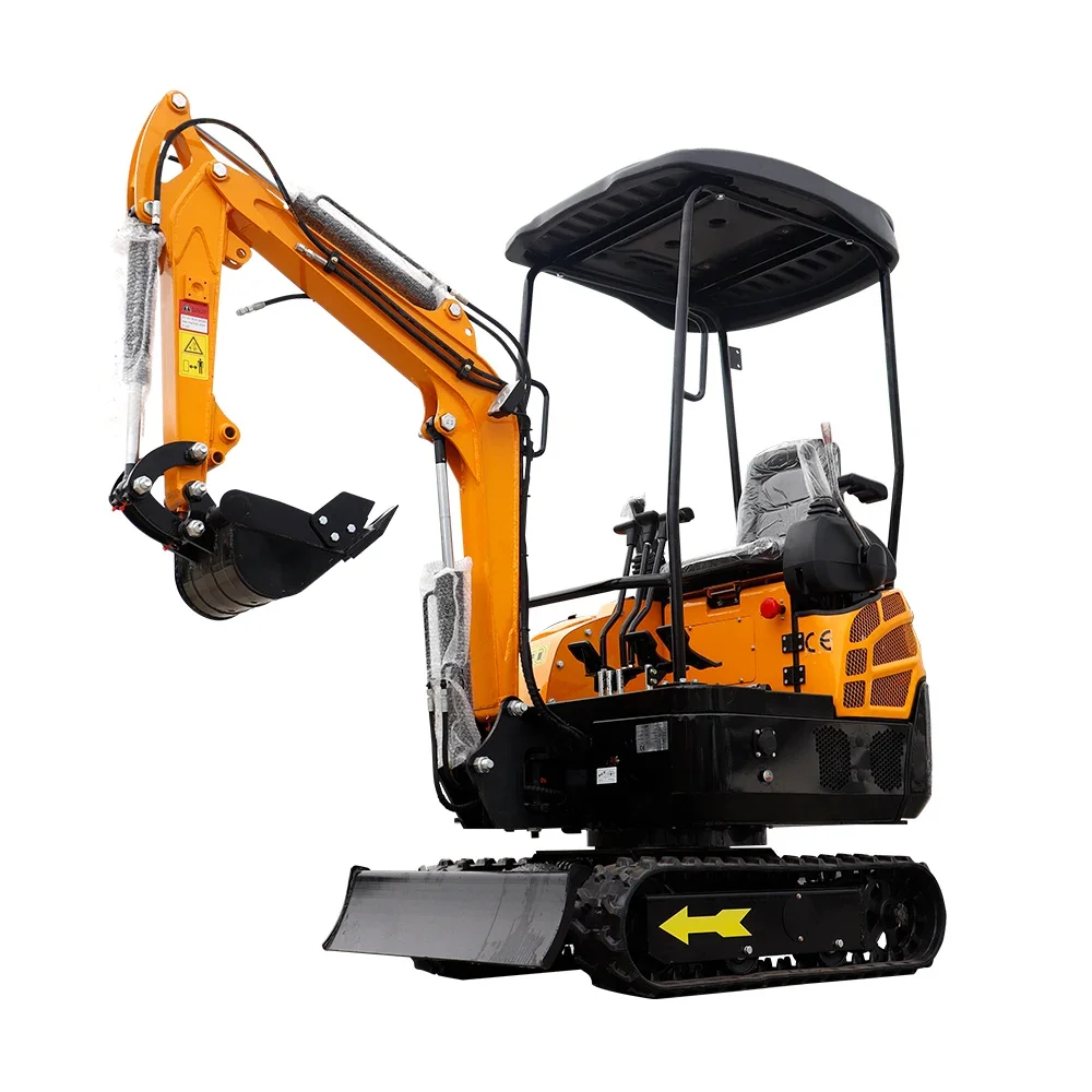 Mini escavatore a avviamento elettrico con prodotto a caldo Mini escavatore piccolo da 1,5 tonnellate