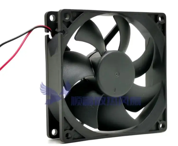 BAIKE DBA09225B24H DC 24V 0.50A 90x90x25mm 2-Wire Server Cooling Fan