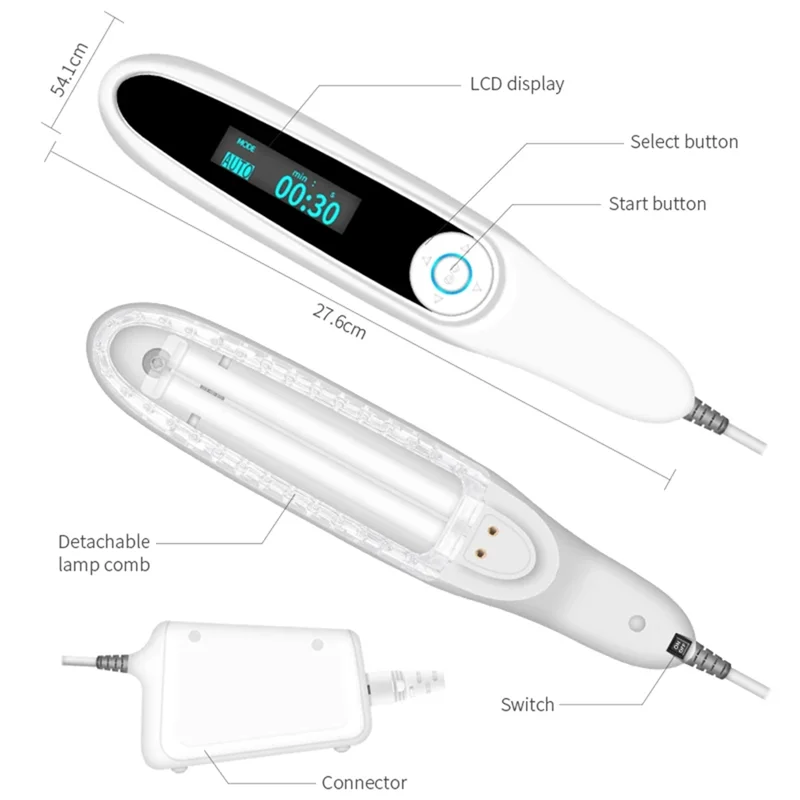 

TAIGH-Ultraviolet UV Beauty Instrument UVB Lamp Is Used For Skin Care To Make The Skin Moisturized And Elastic EU Plug