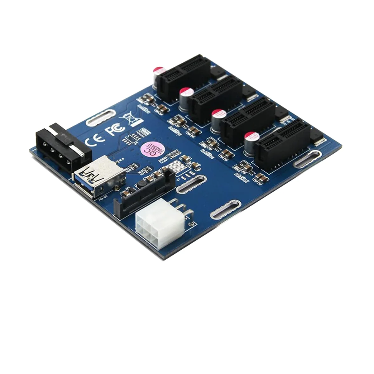 

Удлинительный кабель-адаптер 1 Drag 4. Карта адаптера One Drag Four PCI-E на четыре Многофункциональная карта расширения PCIE.