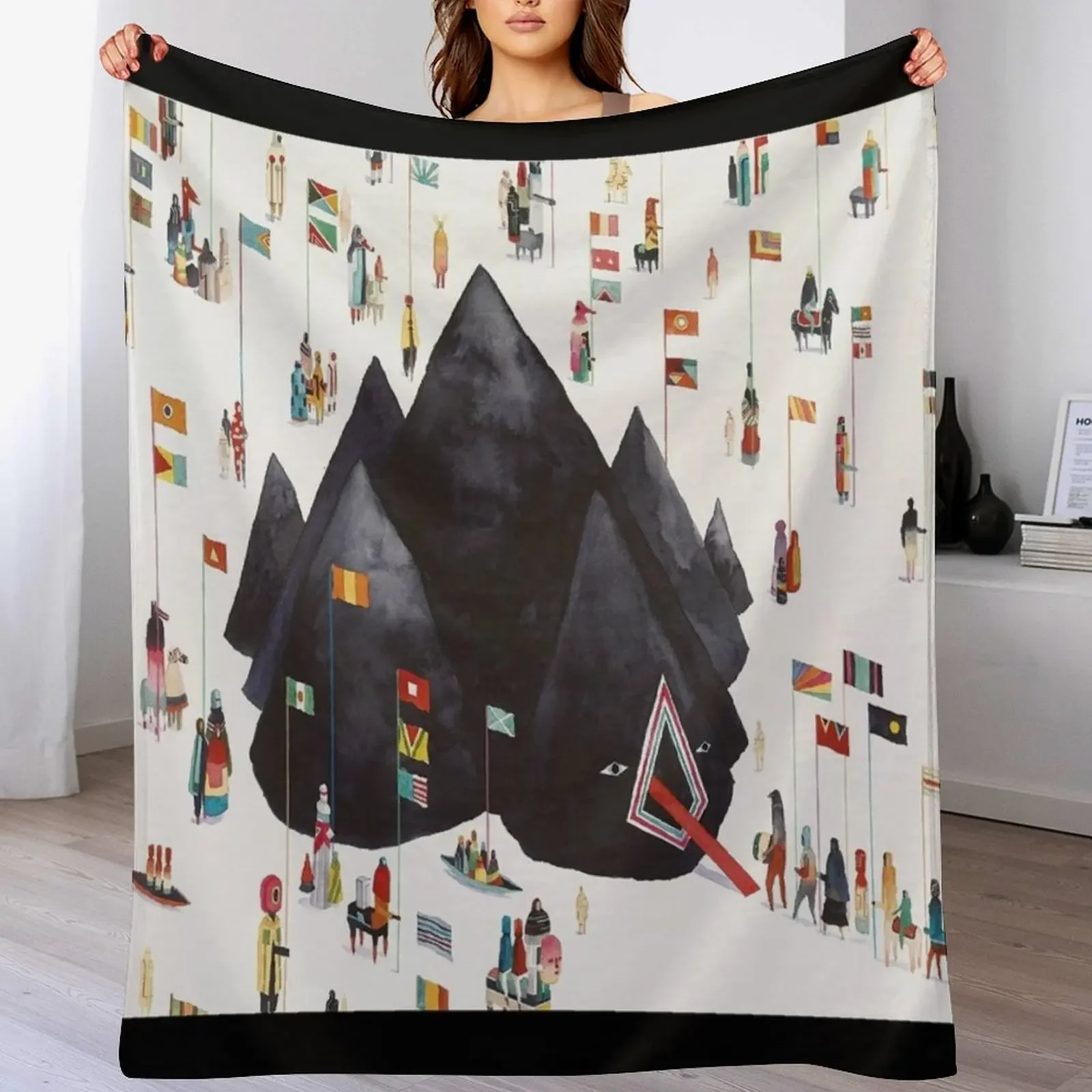 Young the Giant Home Of The Strange Throw Blanket Warm Comfortable Blanket Gift for Parents Friends