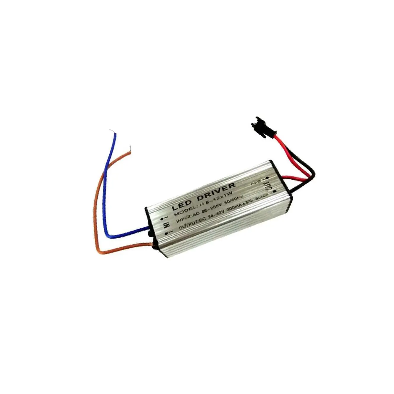 8-12W LED Constant Current Driver Power Supply AC 85-265V to DC 24-42V 300mA