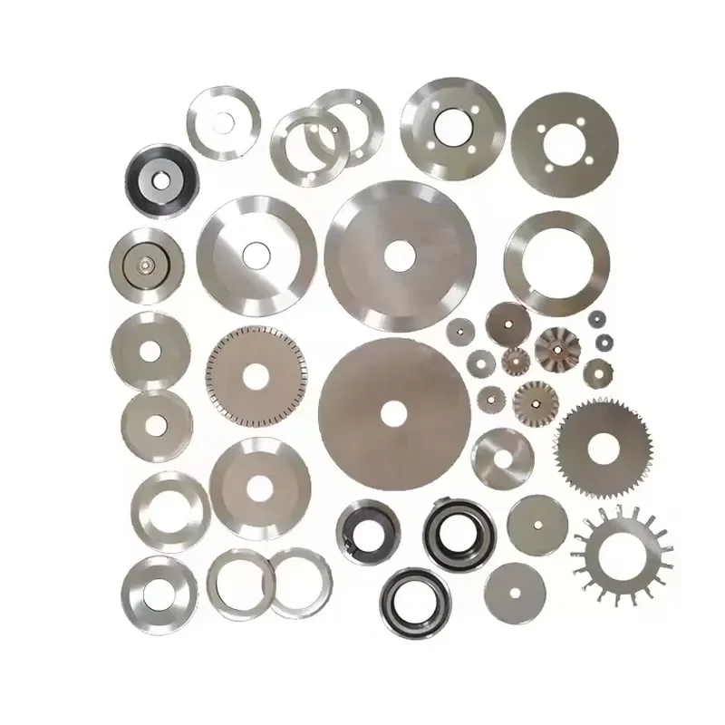 Custom Drawing Services Circular Slitter Blade HSS Material Gear Pump Core Components for PP Film Cutting Industrial Rotary