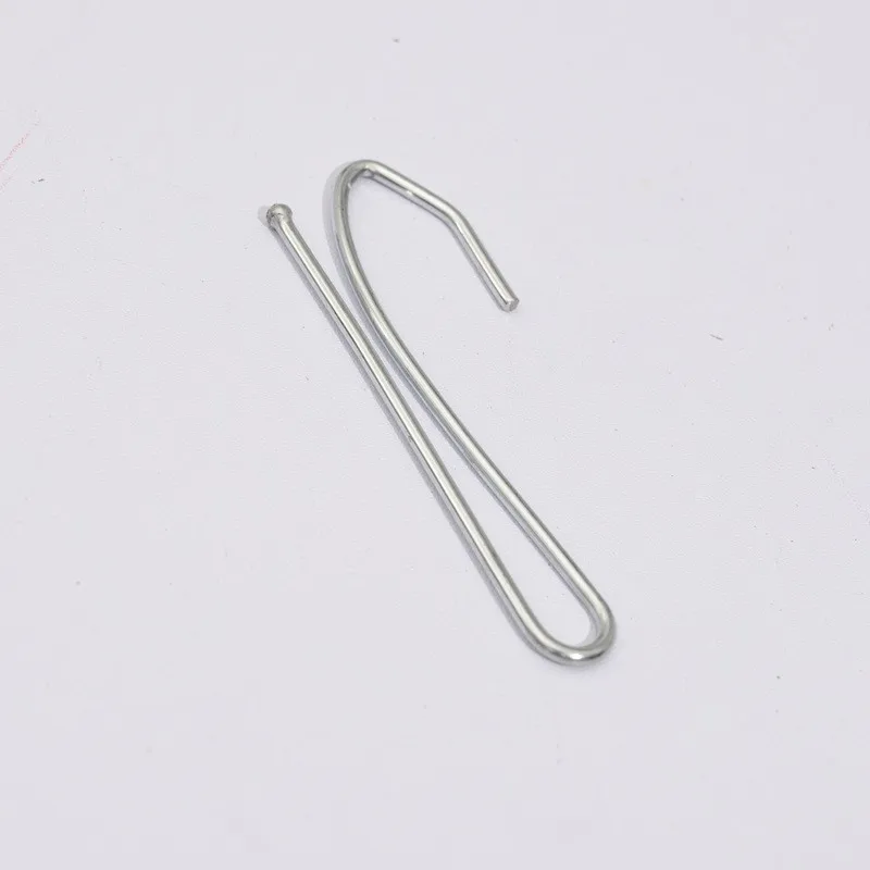 21 pcs Silver Iron Drapery Pins Smooth Sliding Hook, designed for Bedroom Window Drapery, Rust Resistant Durable