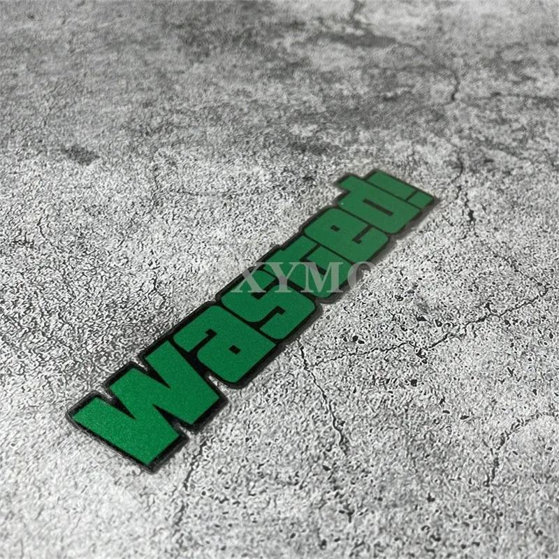 

2PCS/SET Game Style Waterproof Vinyl Stickers Red Green White Decals for Car Motorcycle Laptop Decor