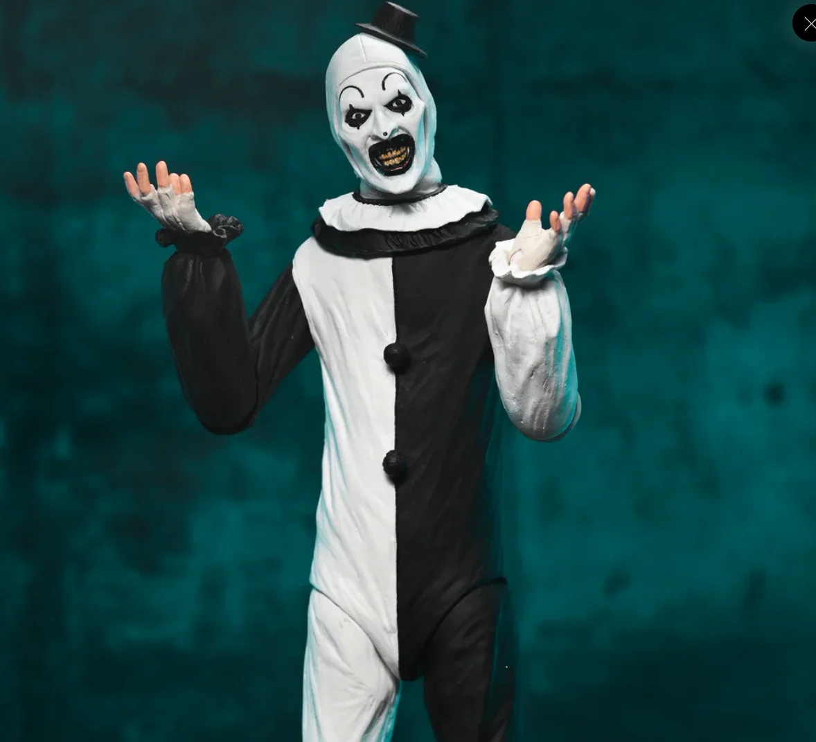 Neca 45251 في نهاية المطاف الفن المهرج 7 بوصة مقياس تحصيل عمل الشكل فيلم الرعب نموذج مفصلية الشكل قسط Accessori