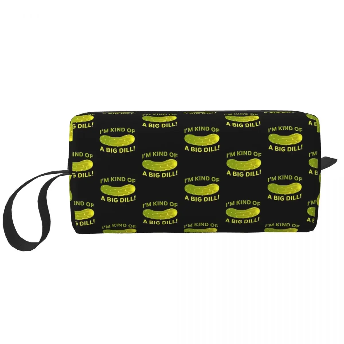 

I'm Kind Of A Big Dill Makeup Bag Cosmetic Organizer Storage Dopp Kit Toiletry Cosmetic Bag for Women Beauty Travel Pencil Case