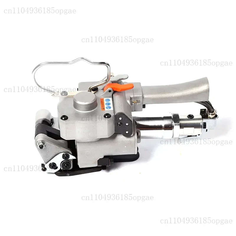 A19 Handheld Pneumatic Strapping Machine, Buckle-Free Hot-Melt Strapping Tool for PET Plastic Steel Strap