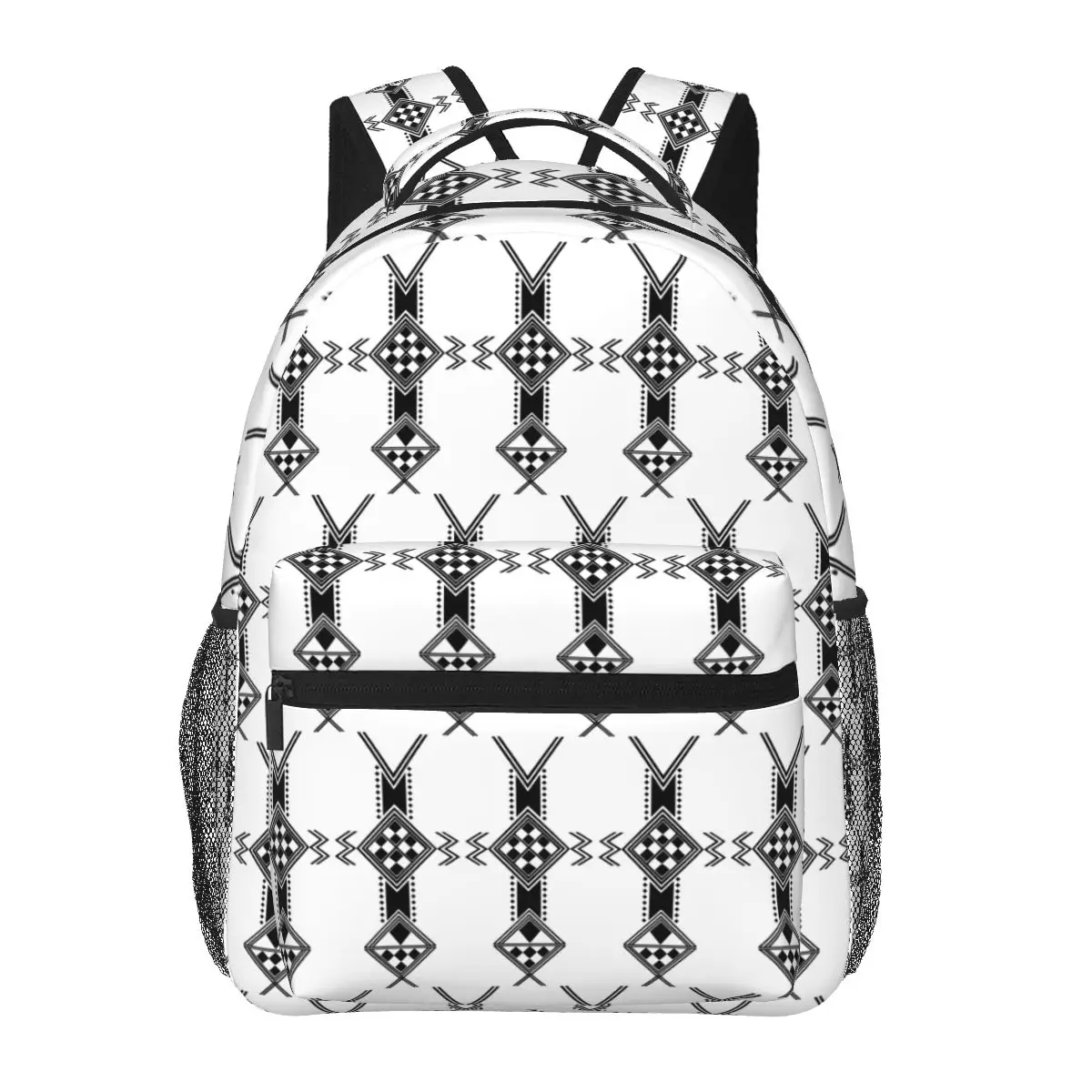 Kabyle Jewelry Amazigh Africa Ethnic Style Backpacks Boys Girls Bookbag Children School Bags Travel Rucksack Shoulder Bag