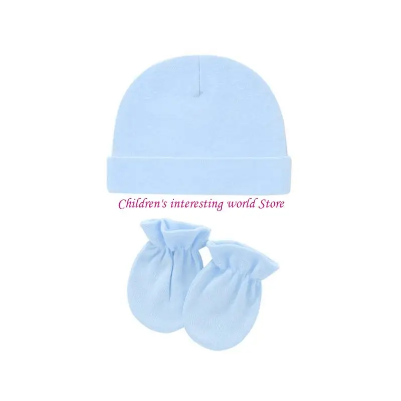 

Ребенок напечатано для головы капота для защиты Mitts Soft Chotcon Comfy HA 425F