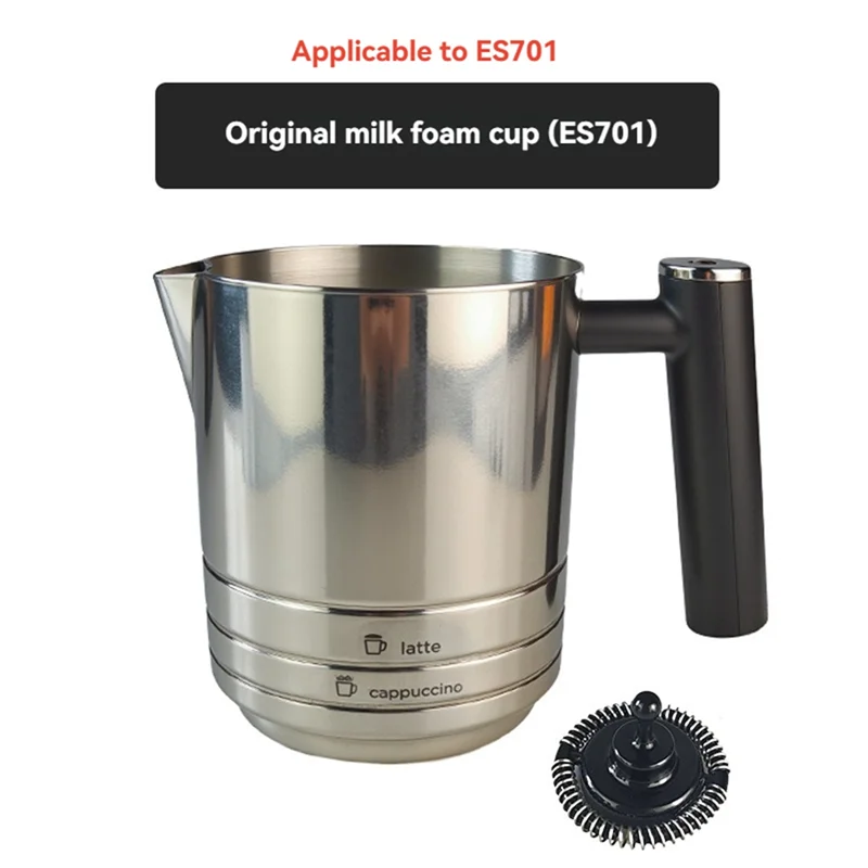 A76G-ミルク泡立て器部品 Ninja ES701-コーヒーマシン用交換用ミルク泡立て器カップ泡立て器セット