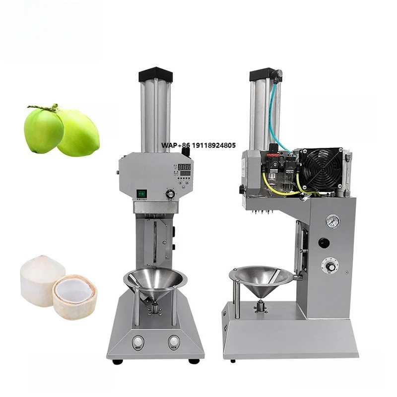 Máquina de Procesamiento de Coco Tierno de Alta Calidad, Cortadora y Peladora de Coco Verde Joven