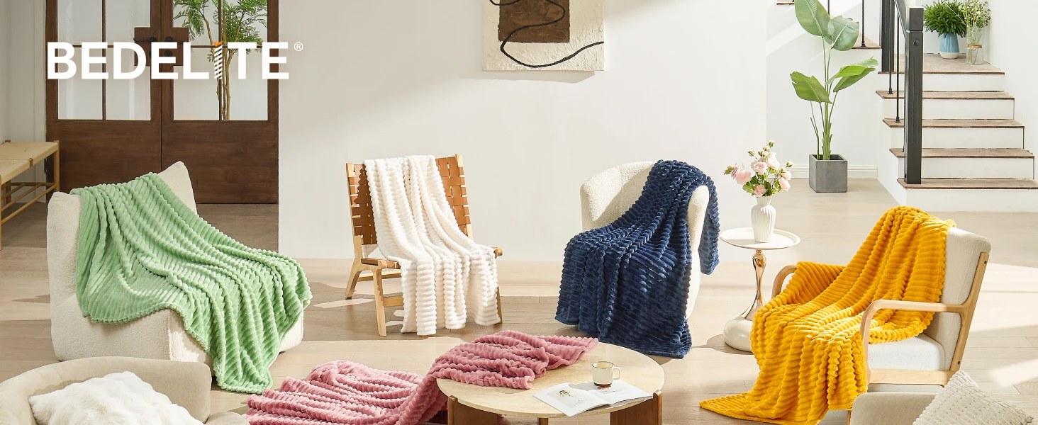 pink throw blanket
