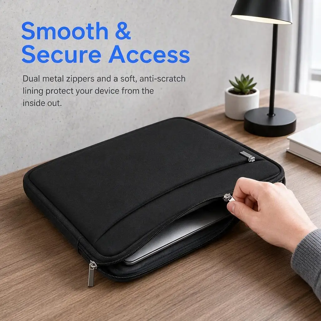 Stoßfeste Laptop-Hülle 13 14 15,6 16 Zoll Tasche Abdeckung für Dell Lenovo MacBook M1 Air Pro Computer-Schutzhülle Notebook-Schutz – Detail 5