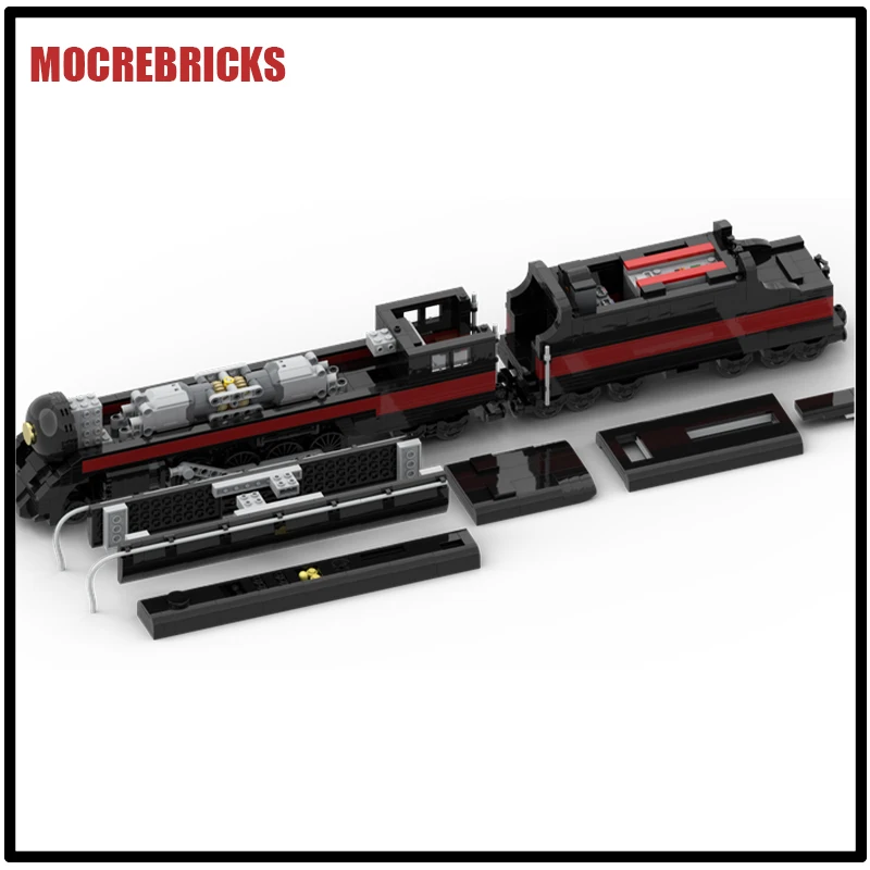 市内鉄道西部クラス J611 蒸気機関車ビルディングブロック女王の蒸気機関車組立モデルレンガのおもちゃクリスマスギフト