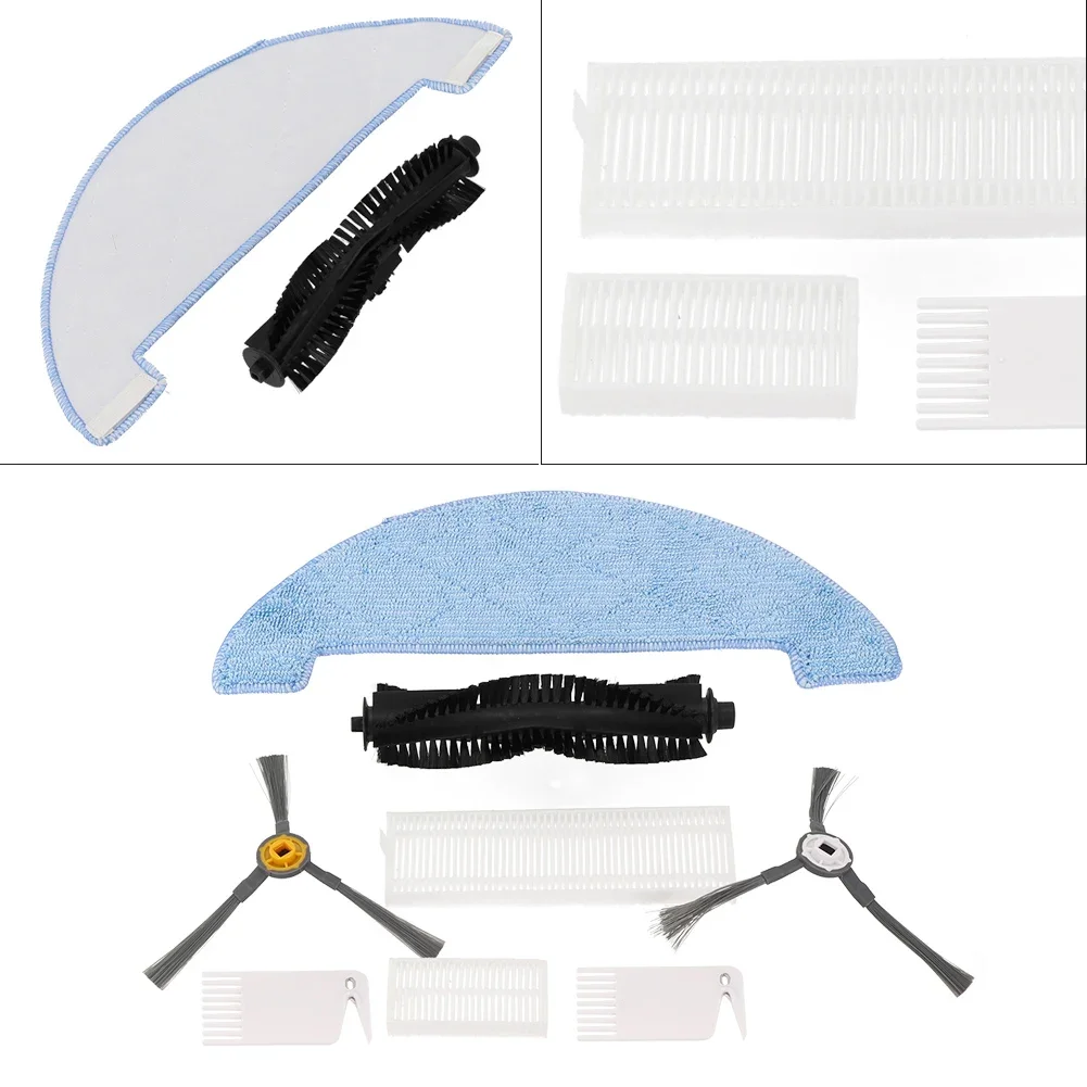 

7 PCS/Set Mop Accessory Kit Robot Vacuum Part 1 Set Of Cleaning Brush For +360 P7 Robot Vacuum Side Brush Household Supplies