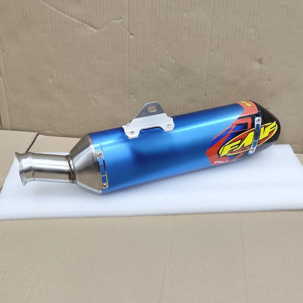 Para KTM 690 Enduro R / SMC R / GASGAS 700 / Husqvarna 701 Supermoto, Silenciador de Escape FMF Slip On (2021-2024)