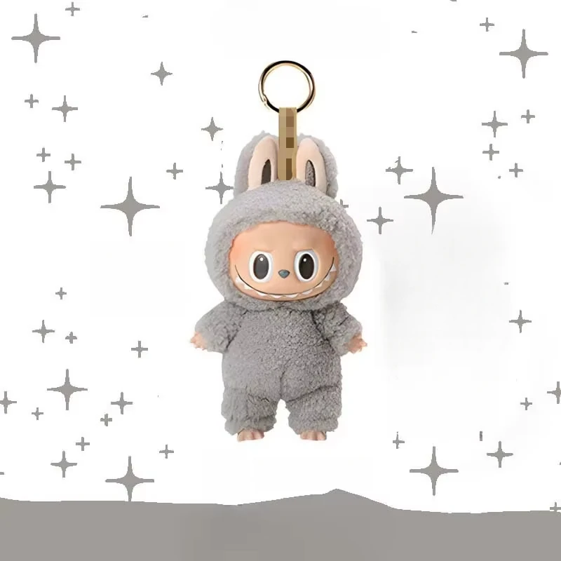 LABUBU first generation macaron bubble series fun blind box vinyl face plush toy image 2