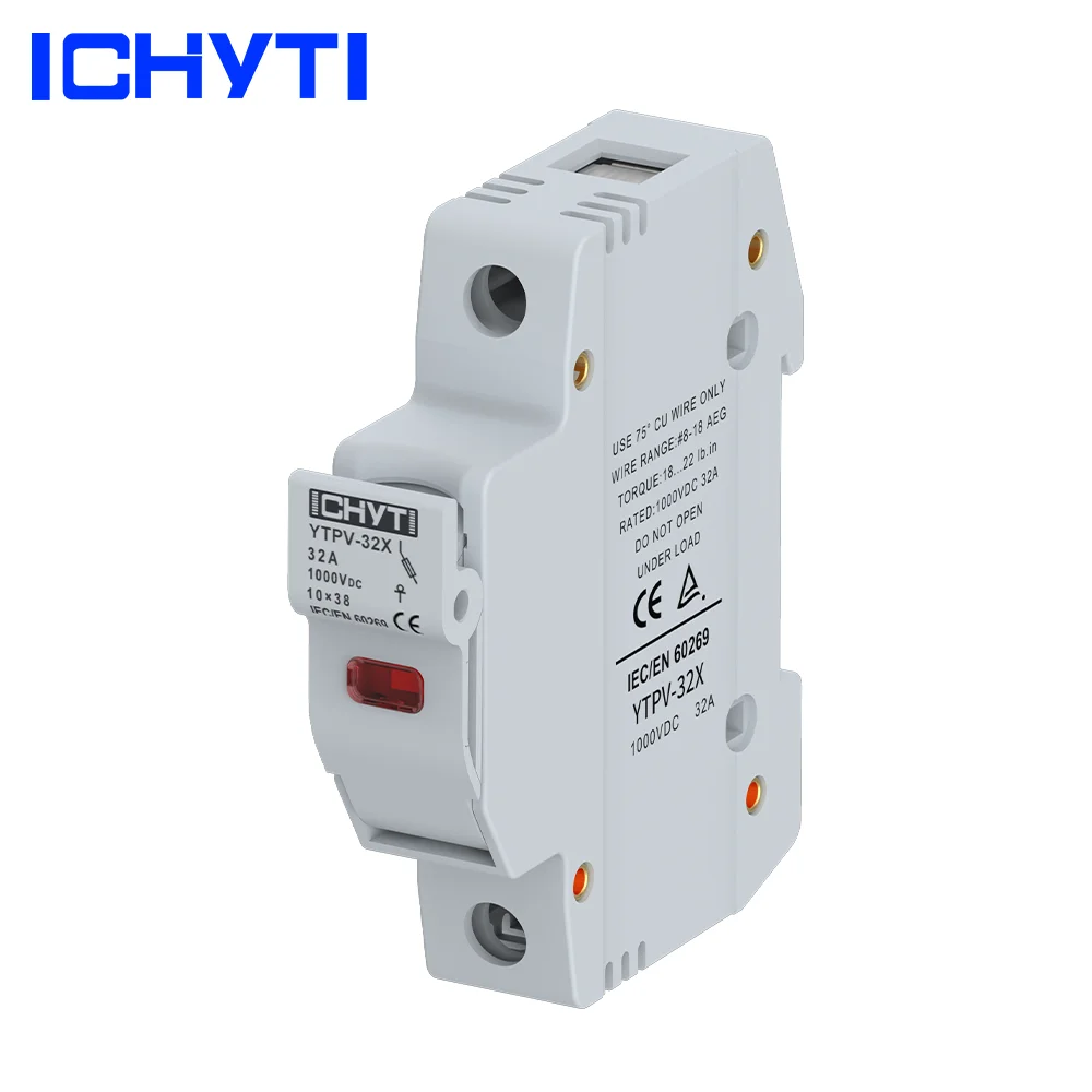30PCSSolar PV DC 1000V 15A 20A 25A 32A Wenzhou Sicherungshalter Relais LED Sicherung
