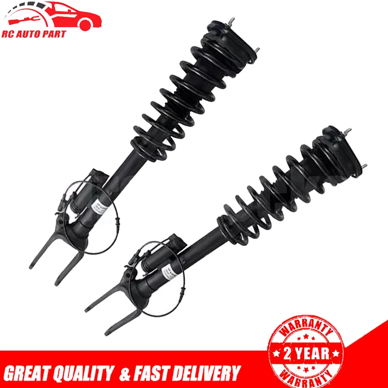 2x Front Shock Absorber Struts Assembly w/ADS For Mercedes GL ML W164 X164 GL350