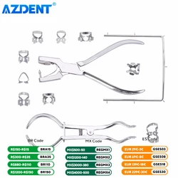 Dental Dam Perforator Rubber Hole Puncher Set AZDENT Mouth Opener Puncher Pliers Dentist Device Dentistry Tools Instrument