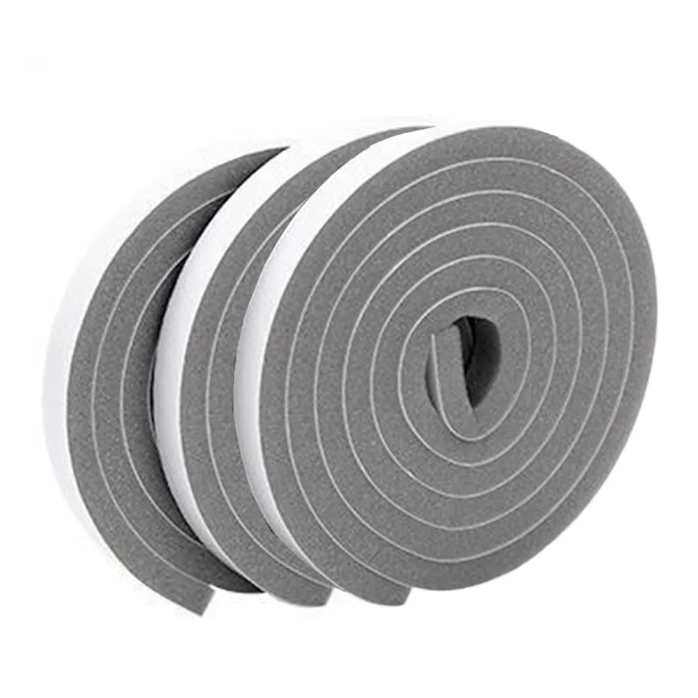 Foam Insulation Seal Strips Set of Three Self Rolls Perfect for Creating a Quieter Environment in Your Living Space