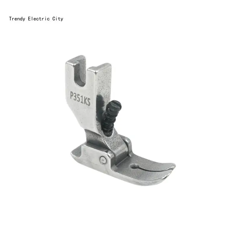 P351KS Steel Presser Foot Sewing Accessory for Industrial Sewing Machines Ensuring Performances and Easy Installation R9CD