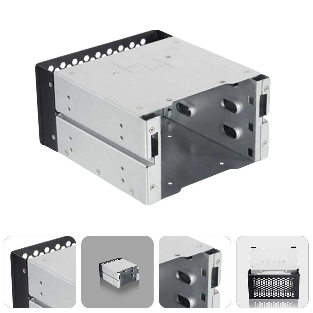 

Многослойный кронштейн для крепления жестких дисков из алюминиевого сплава, стойка для дисков, решение для хранения, док-станция для расширения, держатель для 3,5-дюймовых жестких дисков