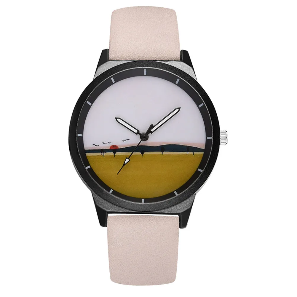 1Pcs Couple Quartz Wrist Watch Simple Stylish Casual Universal Wrist Watch Fresh Fashionable Timepiece for Daily Wear