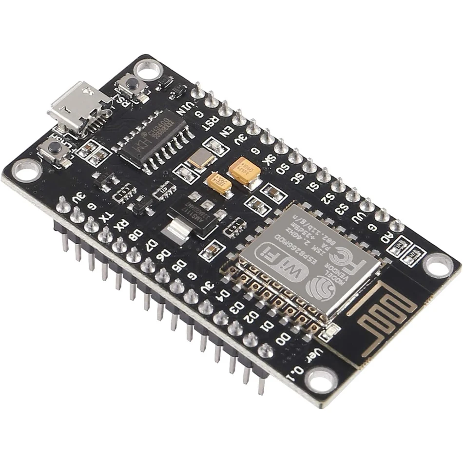 ESP8266 NodeMCU LUA CH340 ESP-12E WiFi Internet Development Board 4M Flash Serial Wireless Module for Arduino IDE/Micropython