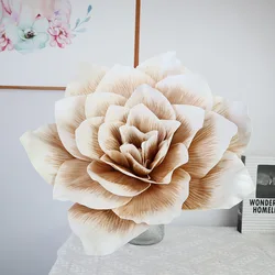 PE Foam Giant Magnolia Flowers Party Decoration Shopping Mall Home Wedding Decor Craft Peony Flores Branch Stage Setting Supply