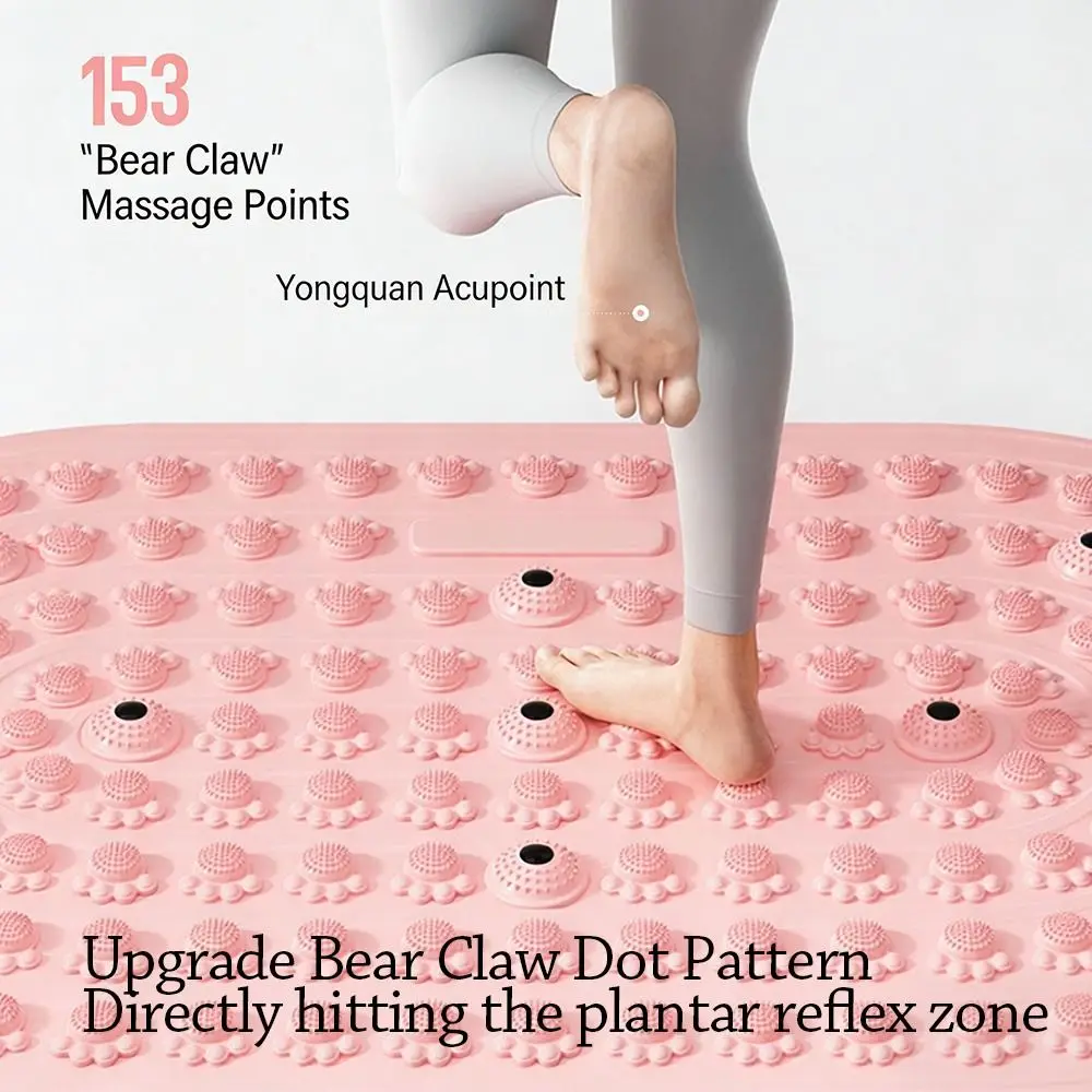 

Массажный коврик для ног большого размера, утолщенная противоскользящая нажимная доска, релаксация мышц, кровообращение, беговой коврик для спорта на открытом воздухе