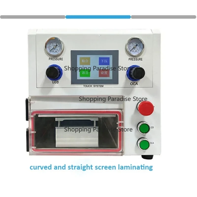 

108P 3in1 Vacuum Mobile Phone LCD OCA Glass Laminating Machine For Pad Tablet