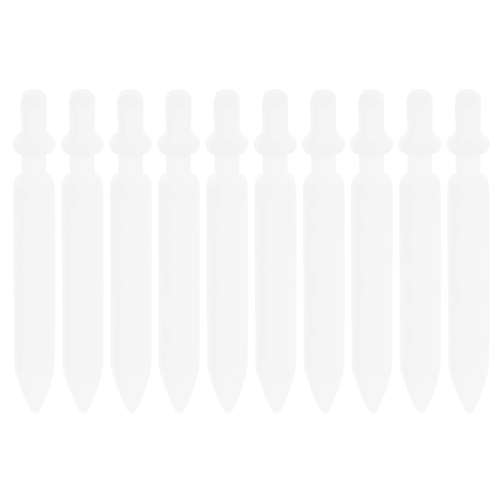 10 Pcs Replacement Pen Replacements Points White Marker Whiteboard Paint Nylon Stylus Nibs Universal Erasable Pens
