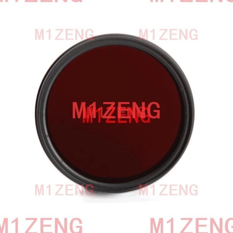 variable IR 530/590/630/680/720/750nm Infrared Infra-Red X-Ray lens Filter for 46 49 52 55 58 62 67 72 77 82 mm dslr Camera