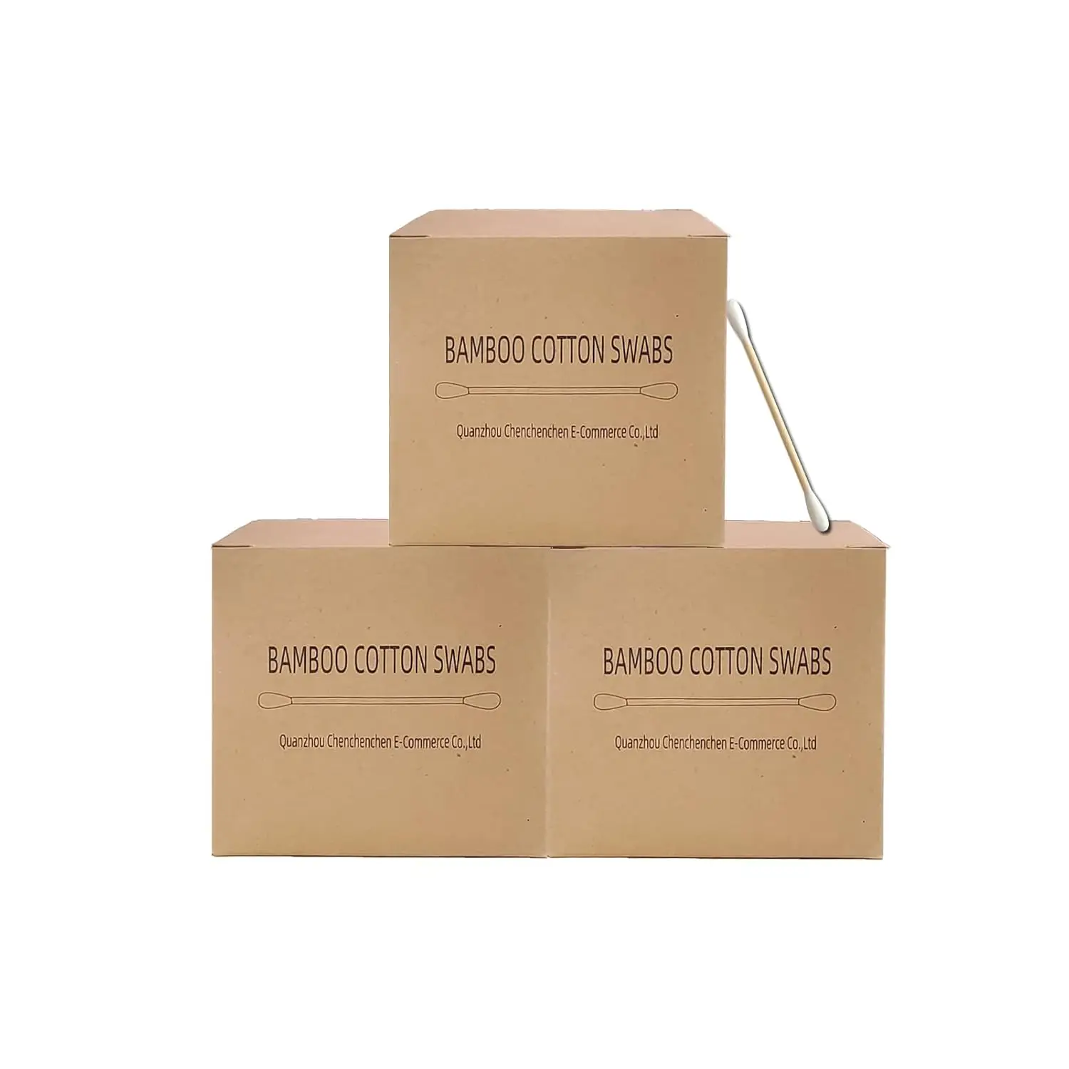 

Swabs with Wooden Sticks/Biodegradable Cotton Bud 1125pcs
