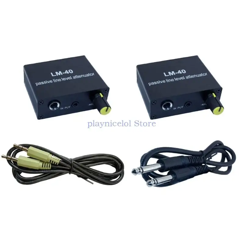 

Professional Passive Attenuator Sound Adjuster Achieve Balanced Sound Output for Recording and Performances