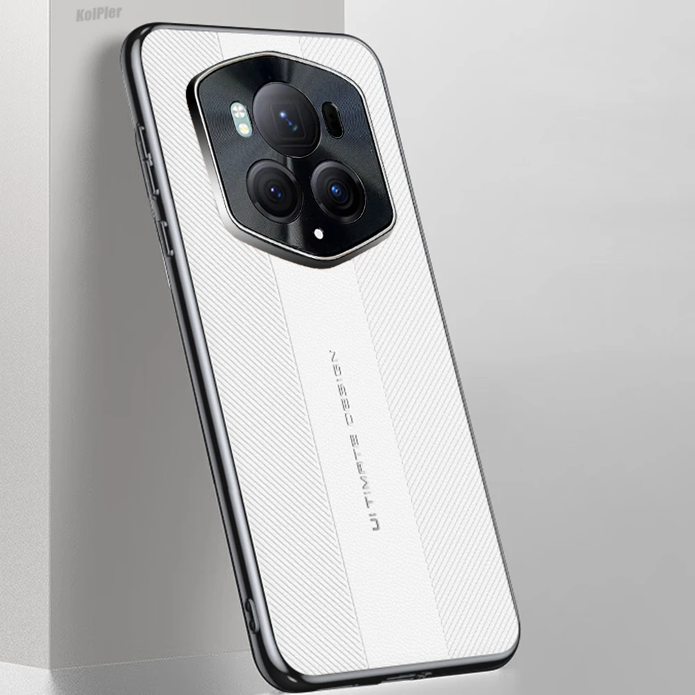 Oryginalne skórzane etui na honorowe magiczne 6 RSR odporne na wstrząsy tylne pokrycie zderzaka do Magic6RSR Hard PC etui na telefon komórkowy — zdjęcie produktu 6