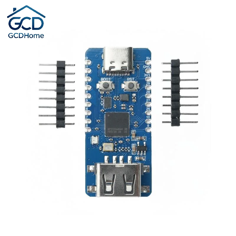 RP2350 USB-A Development Board RP2350_V2 Microcontroller Processor Based On RP2350A Expansion Board I/O Programmable Type C
