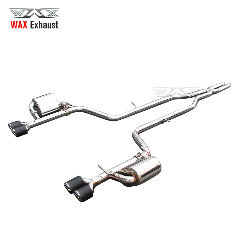 for  Stainless Steel Exhaust Pipes Catback Exhaust system For Dodge Challenger Charger Sport 2006-2019 Exhaust Catback