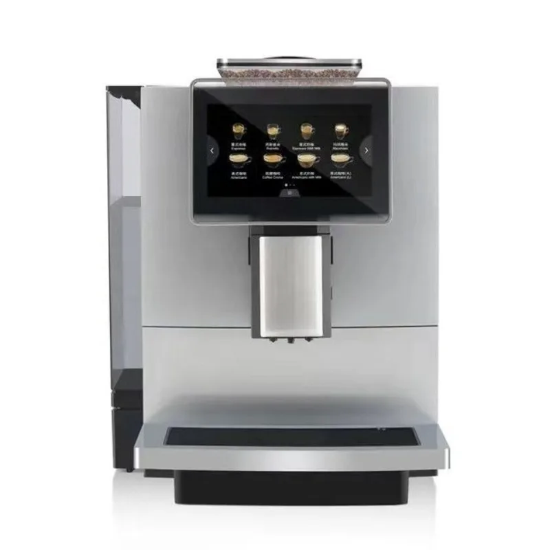 Office Commercial Fully Automatic Coffee Machine F10 One Touch Fresh Grind Milk Coffee Maker Espresso Cappu