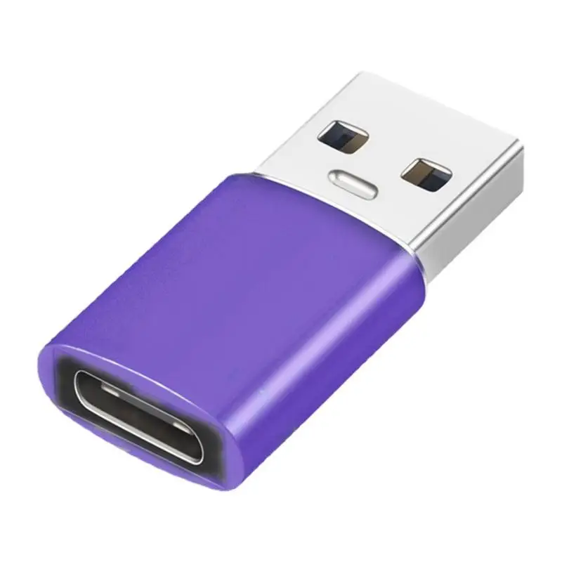 USB To C Adapter Type C To USB A Converter USB C Female To USB Male Superspeed Data Transfer & Fast Charging Compatible For PC